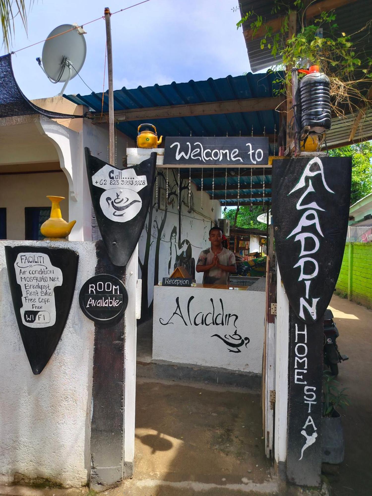 Aladdin Homestay Gili Islands Exterior photo